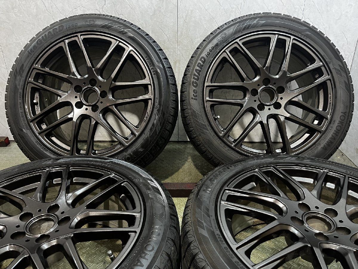 YOKOHAMA ice GUARD iG60 255/45R19】スタッドレス【BIGWAY EURO AFG 