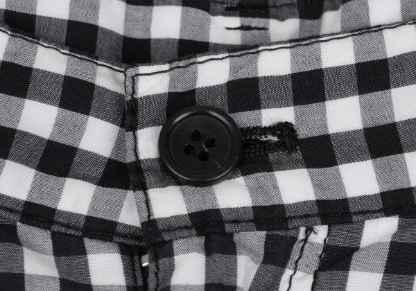ブラックコムデギャルソンBLACK COMME des GARCONS コットンギンガム