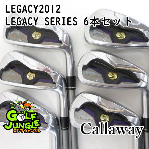 【中古】アイアンセット キャロウェイ LEGACY2012 LEGACY SERIES 6本セット SR 24 アイアンセット セット カーボンシャフト おすすめ メンズ 右[3378]