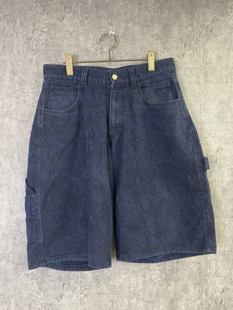 【中古】BLACK EYE PATCH ﾌﾞﾗｯｸｱｲﾊﾟｯﾁ PYTHON PATTERNED SHORTS ﾊﾟｲｿﾝﾊﾟﾀｰﾝﾄﾞ ｼｮｰﾂ ﾈｲﾋﾞｰ L 33945957