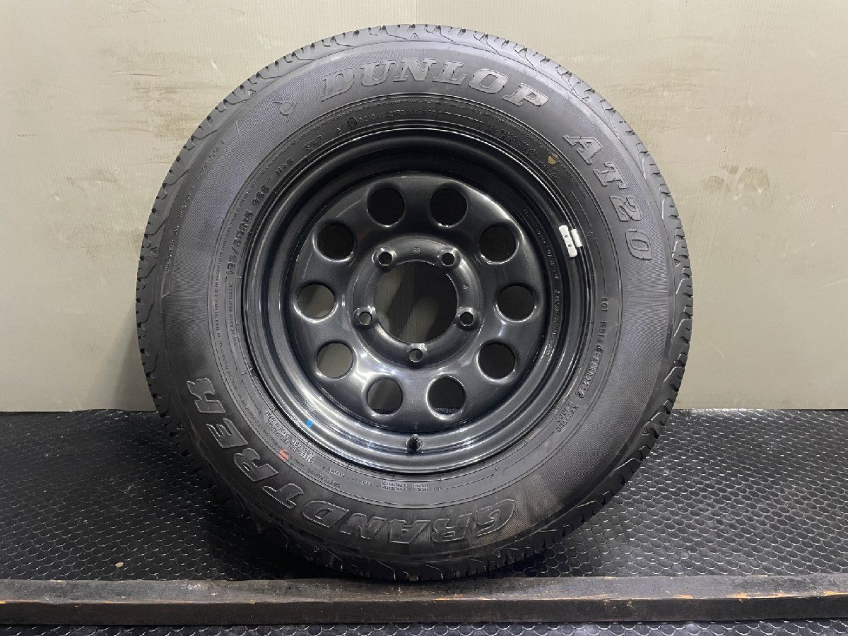 新車外し【DL AT20 195/80R15】夏タイヤ 1本【SUZUKI JB74 ジムニー 