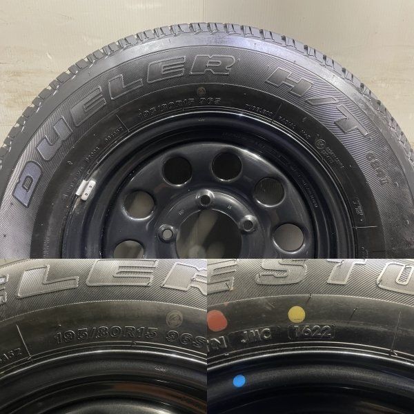 新車外し【BS DUELER 195/80R15】夏タイヤ 1本【SUZUKI JB74 ジムニー