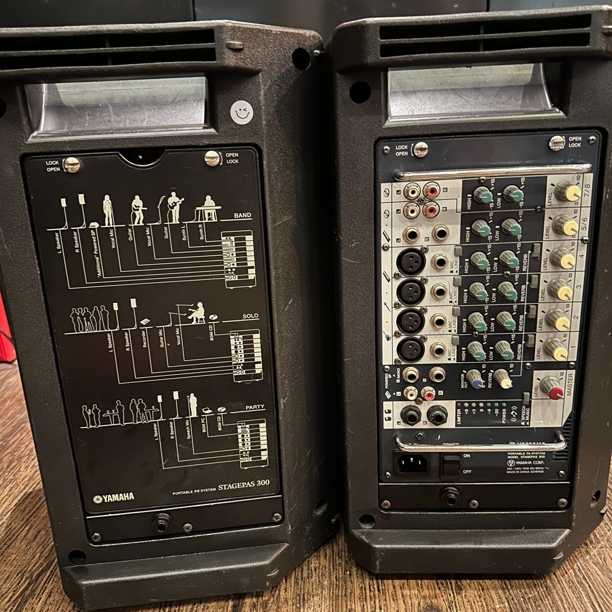 0 YAMAHA STAGEPAS ヤマハ ポータブルPAシステム Yamaha PA Stagepas