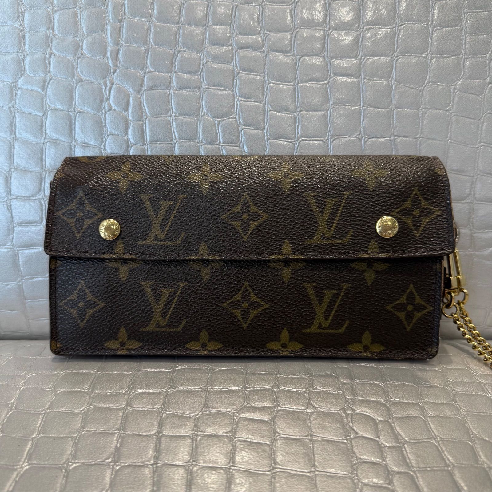 LOUIS VUITTON ルイヴィトン 長財布 モノグラム ポルトフォイユサラ 