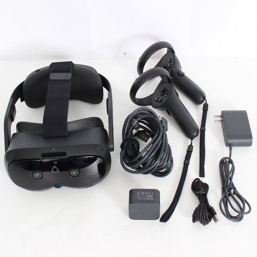 【美品】HTC VIVE Focus Vision CE 99HAUM007-00 VR ヘッドマウントディスプレイ バイブ フォーカス ヴィジョン 本体