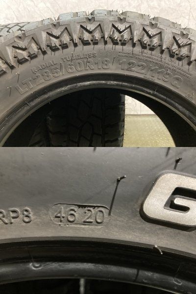 GRIPMAX MUD RAGE R/T MAX LT285/60R18 18インチ 夏タイヤ 4本 バリ溝 