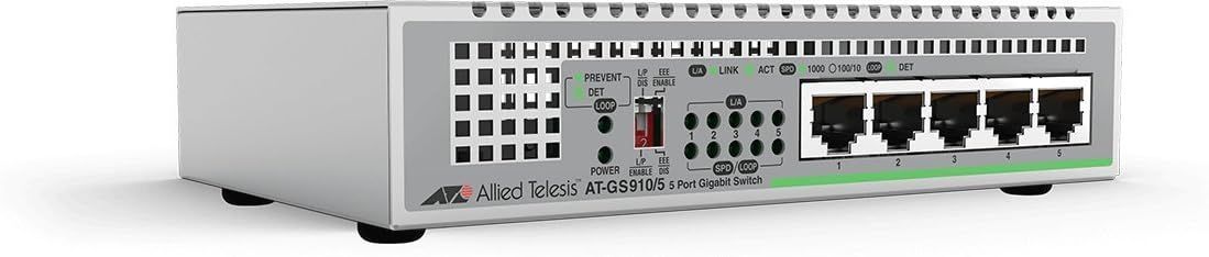 【136E24】AT-GS910/5 レイヤー2スイッチ