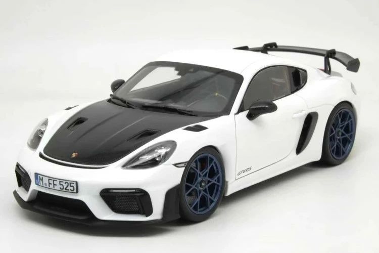 ノレブ 1/18 ポルシェ 718 ケイマン GT4 RS 2023 ヴァイザッハパッケージ ホワイト開閉 Norev Porsche Cayman Weissach White 187257