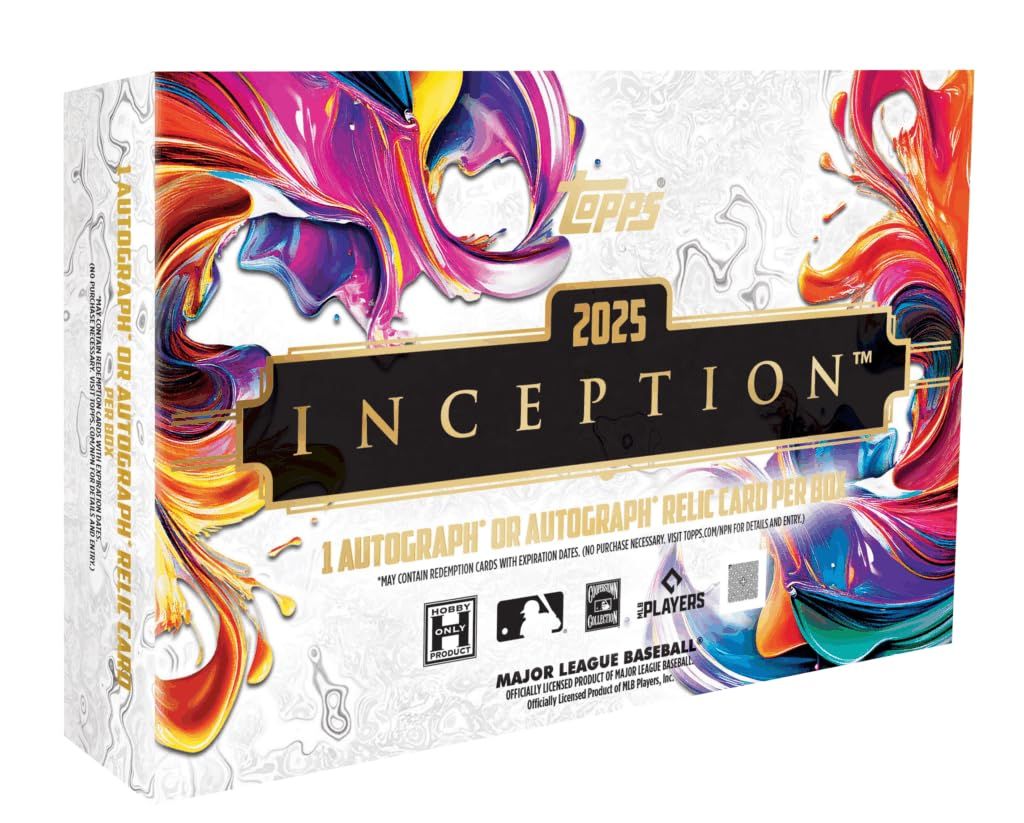 Topps 2025 TOPPS INCEPTION BASEBALL HOBBY BOX