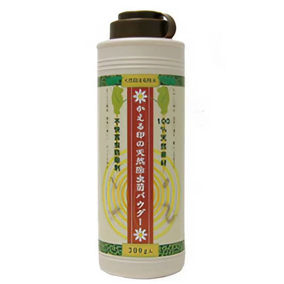 かえる印の天然除虫菊パウダー(300g入りボトル）5個セット 7,039円