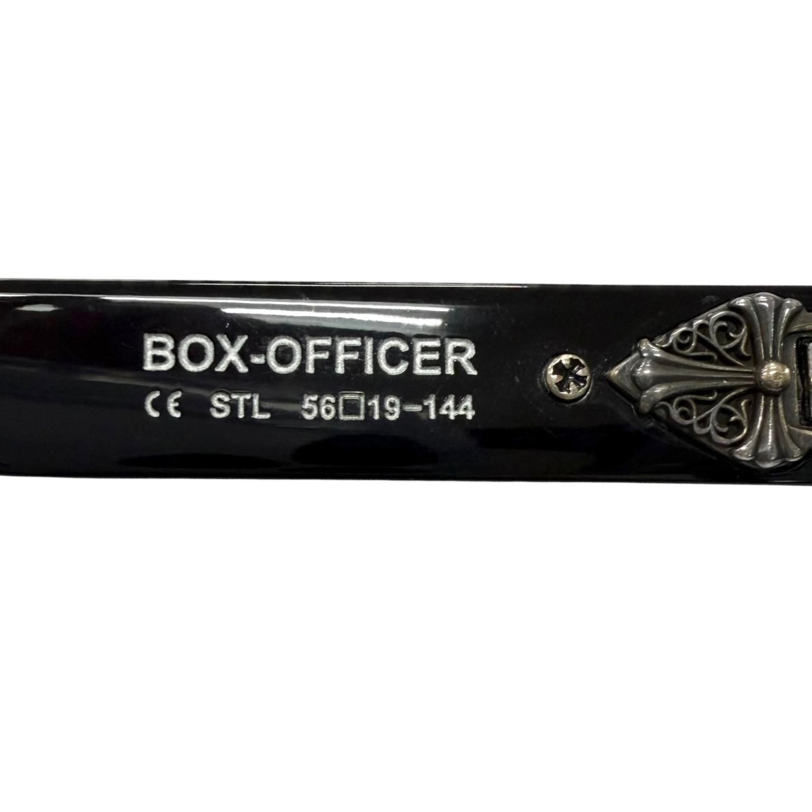 極美品□CHROME HEARTS クロムハーツ BOX OFFICER SV925 ラメ入り