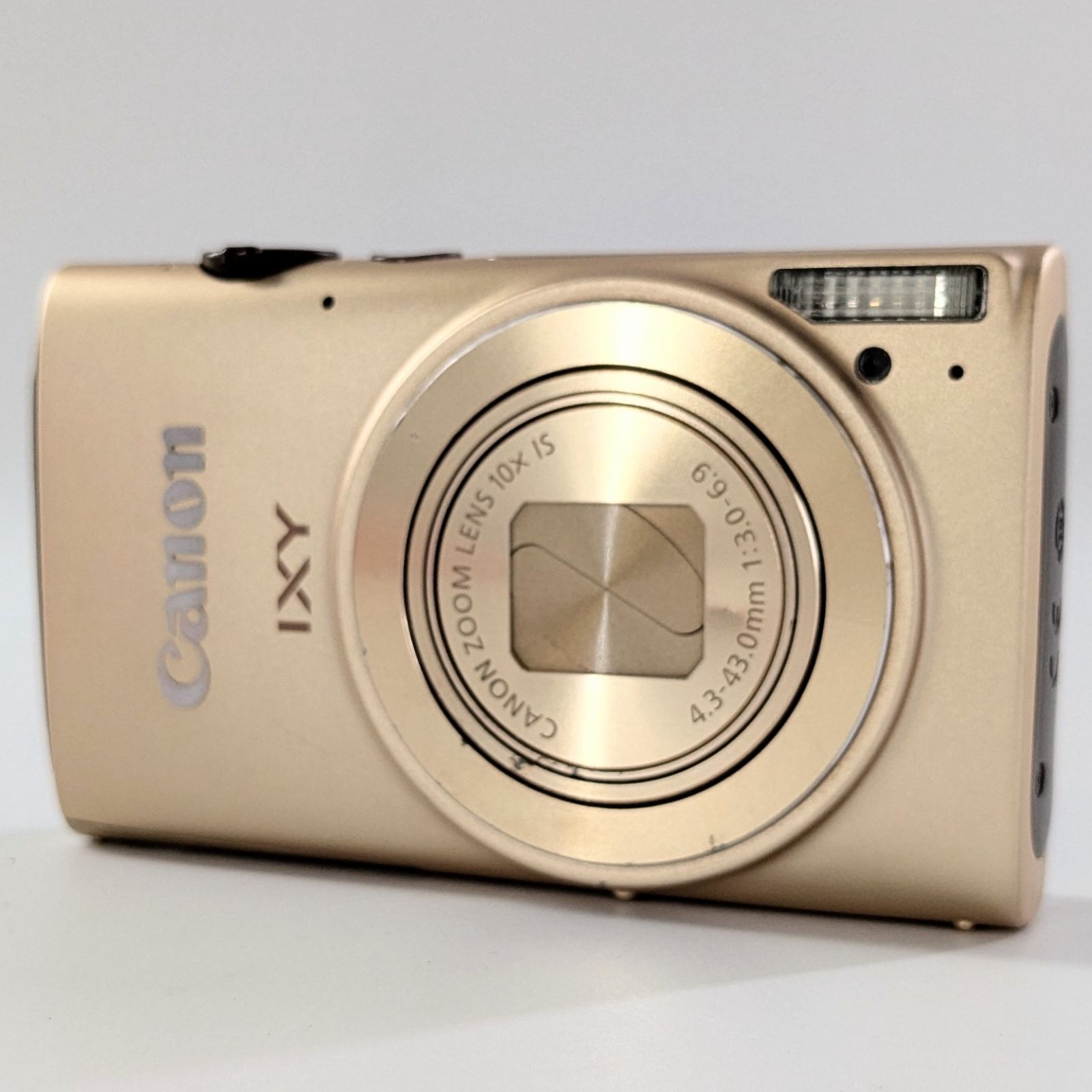 캐논 캐논 IXY 610F 렌즈 10 x IS 4.3-43.0 mm 1:3.0-6.9 골드 컴팩트 디지털 카메라 작동 확인 [QG-233]