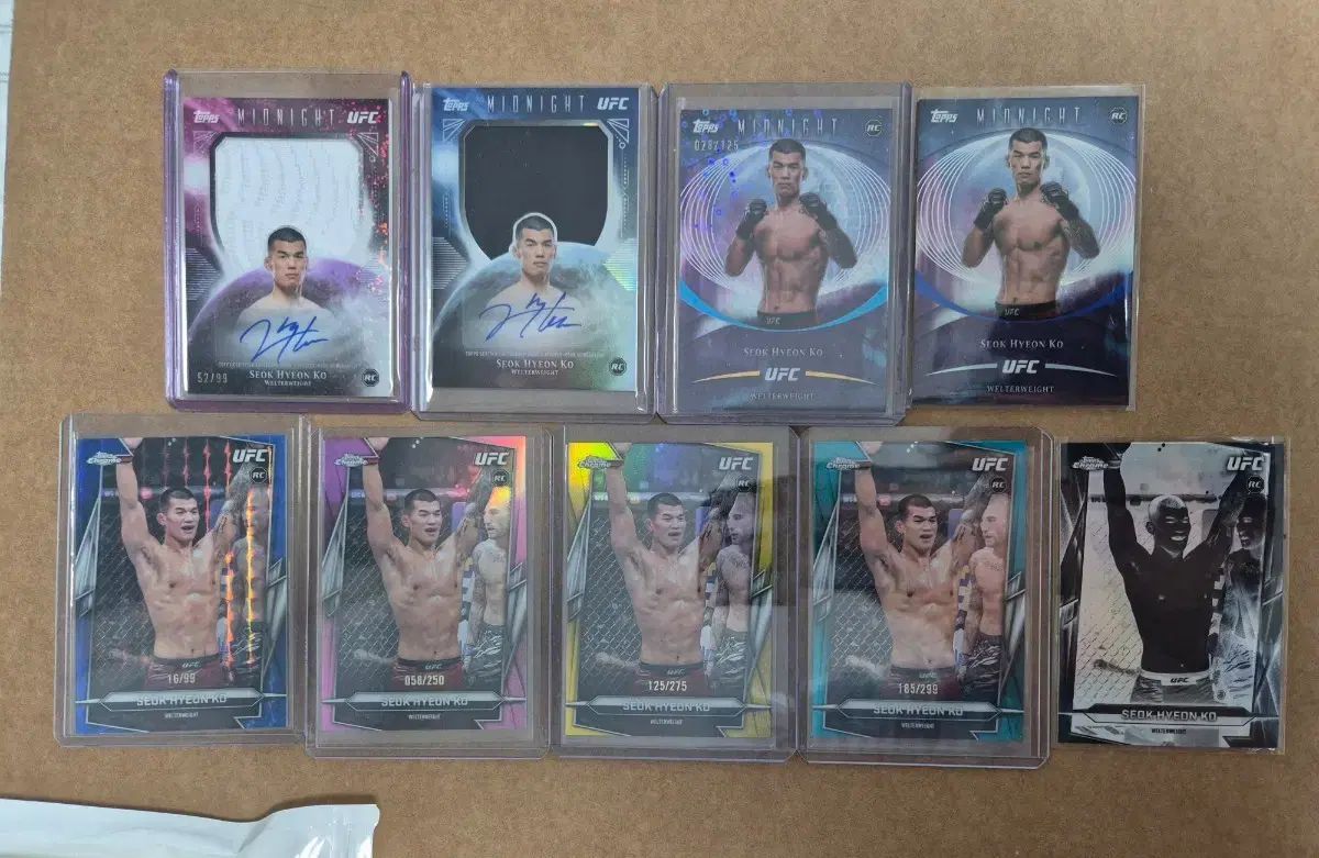 UFC ゴ・ソクヒョン カード 出品 28,258円