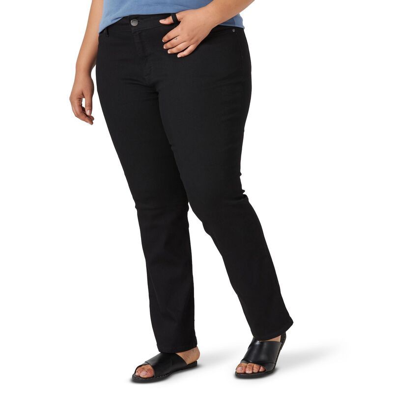 リー レディース ボトムス デニムパンツ ブーツカット プラスサイズ ブーツ ジーンズ Plus Lee Legendary Bootcut Jeans Black ブラック 10,765円