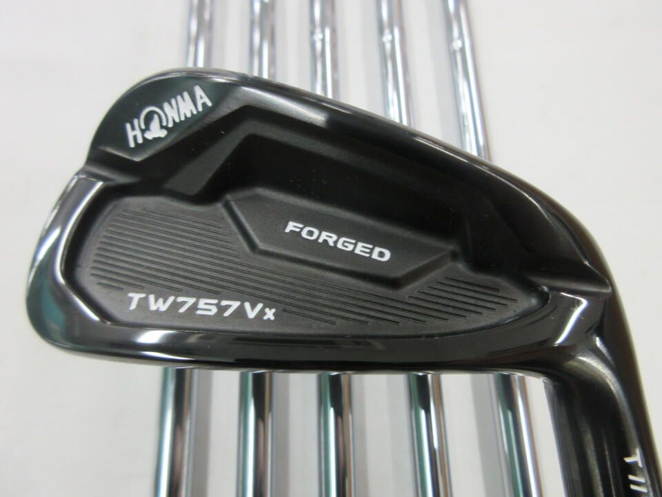 ホンマゴルフ　【訳あり】TOUR WORLD TW757 Vx BLACK EDITION　ダイナミックゴールド EX ツアーイシュー　S200フレックス　アイアンセット　中古　ゴルフドゥ！美里店【最短即日発送】