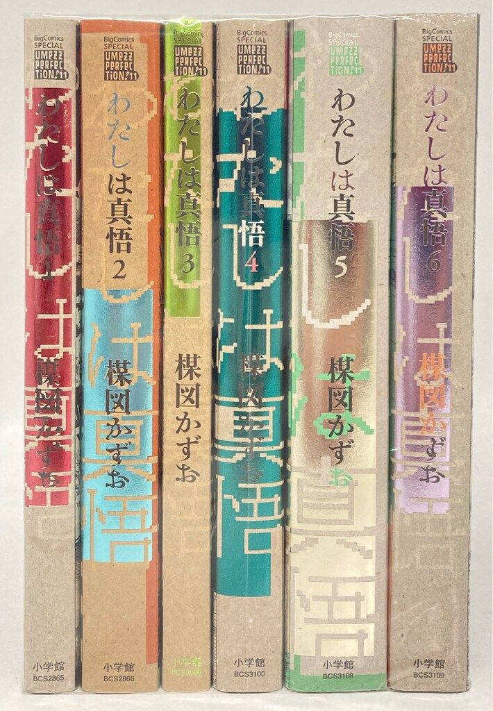 小学館 UMEZZ PERFECTiON11 楳図かずお わたしは真悟 全6巻 セット