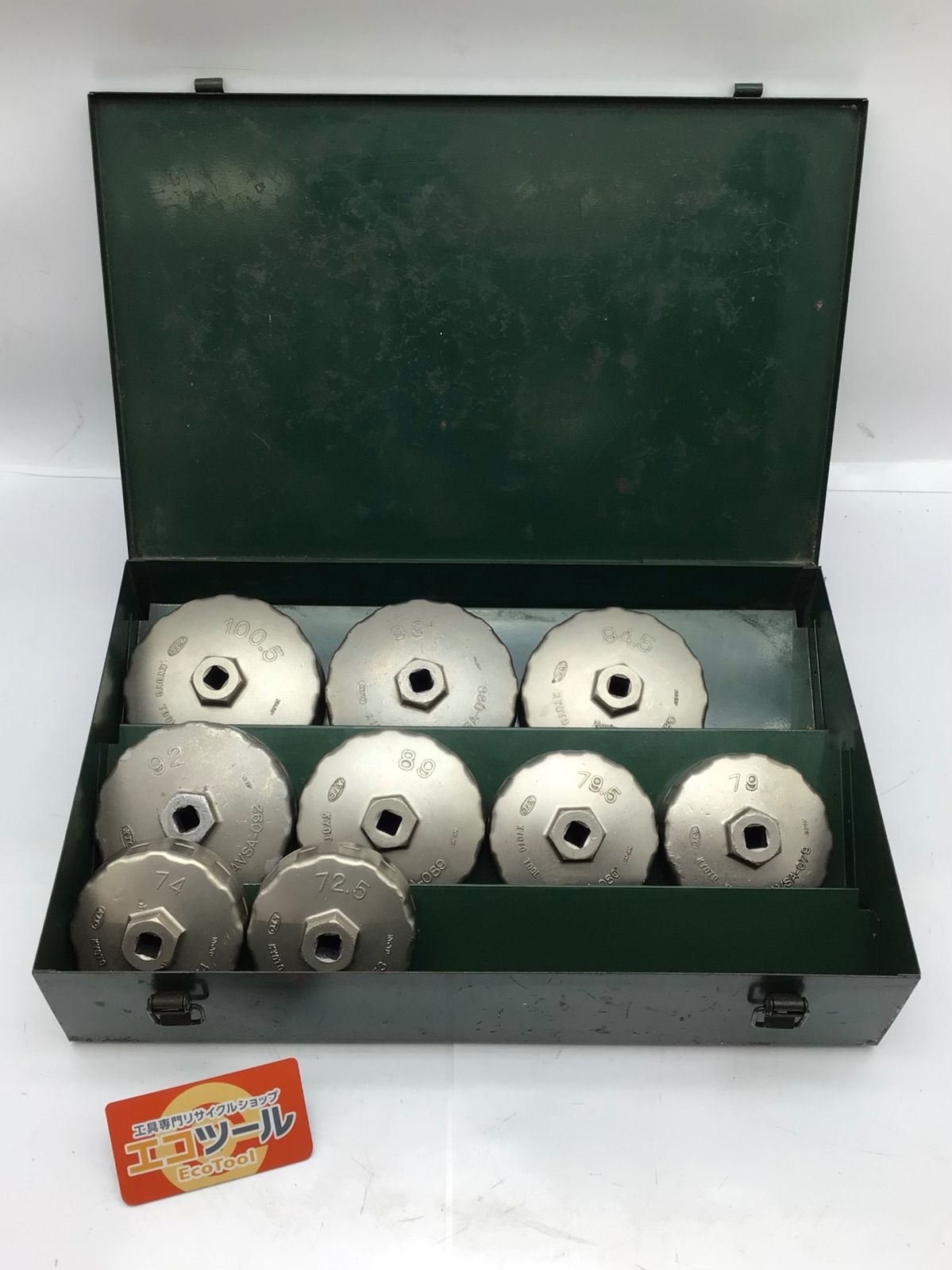 【中古品】KTC/京都機械工具 ○KTC カップ型オイルフィルターレンチ AVSA-101、099、095、092、089、080、079、074、073… [IT_VHPAG][知立][M04]