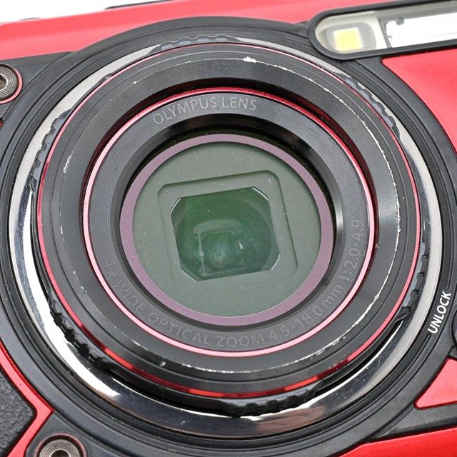 並品＞ OLYMPUS Tough TG-6 レッド｜防水タフコンパクトデジタルカメラ