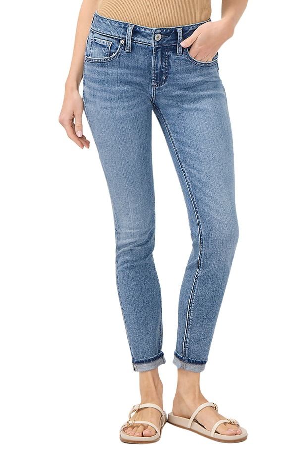 シルバー ジーンズ レディース ボトムス デニムパンツ Silver Jeans Co Girlfriend Jeansoho