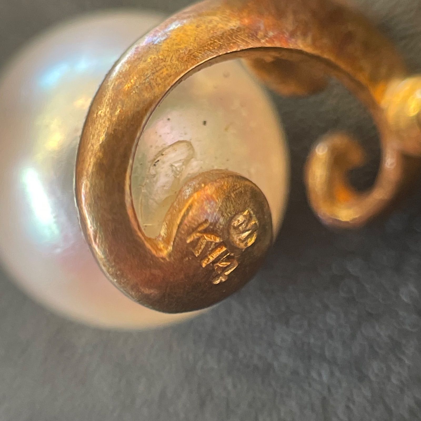 MIKIMOTO ミキモト パール 真珠 ピンブローチ ブローチ ネクタイピン