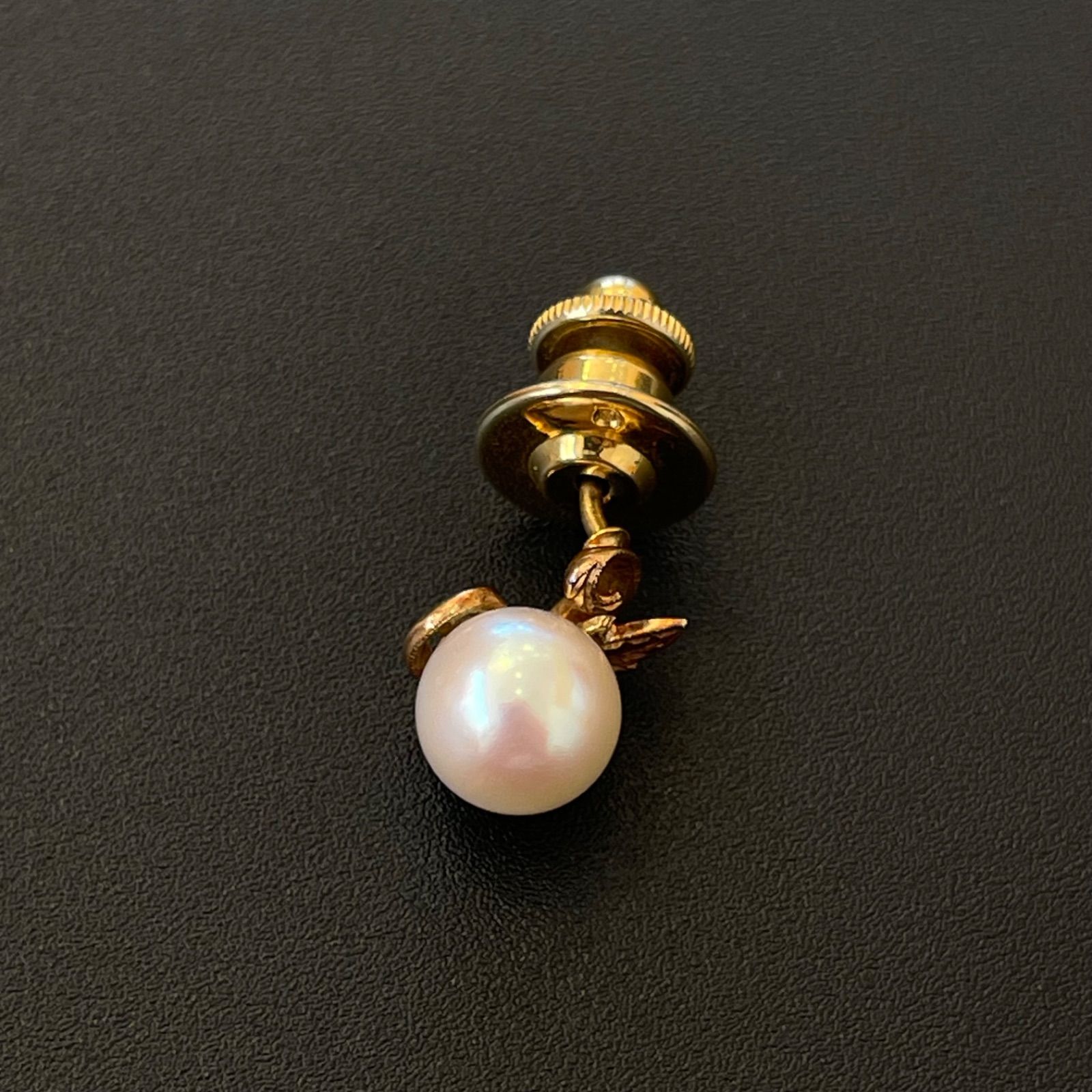 MIKIMOTO ミキモト パール 真珠 ピンブローチ ブローチ ネクタイピン