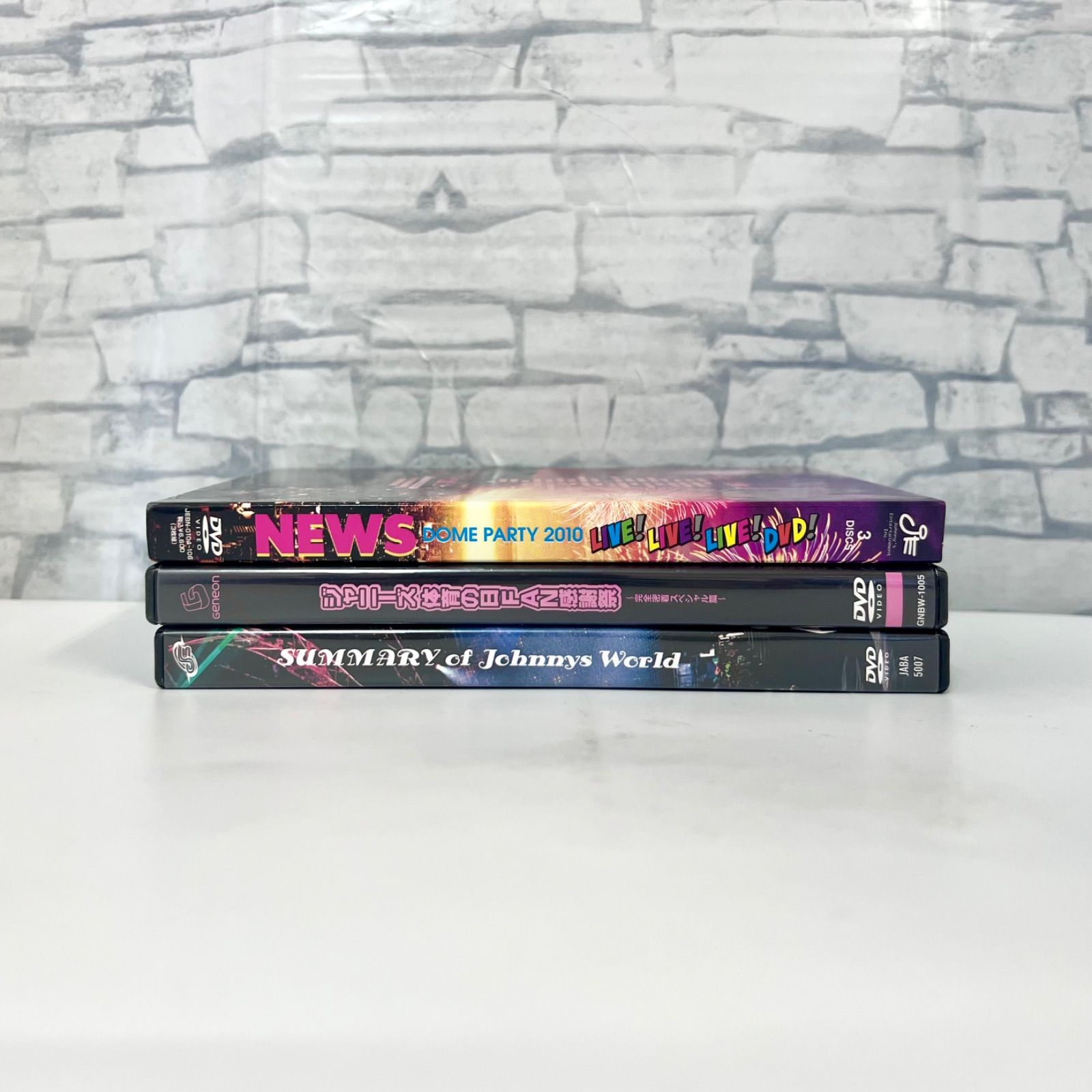 X4-63】◇ジャニーズDVDまとめ3点セット NEWS、KAT-TUN 他 - メルカリ
