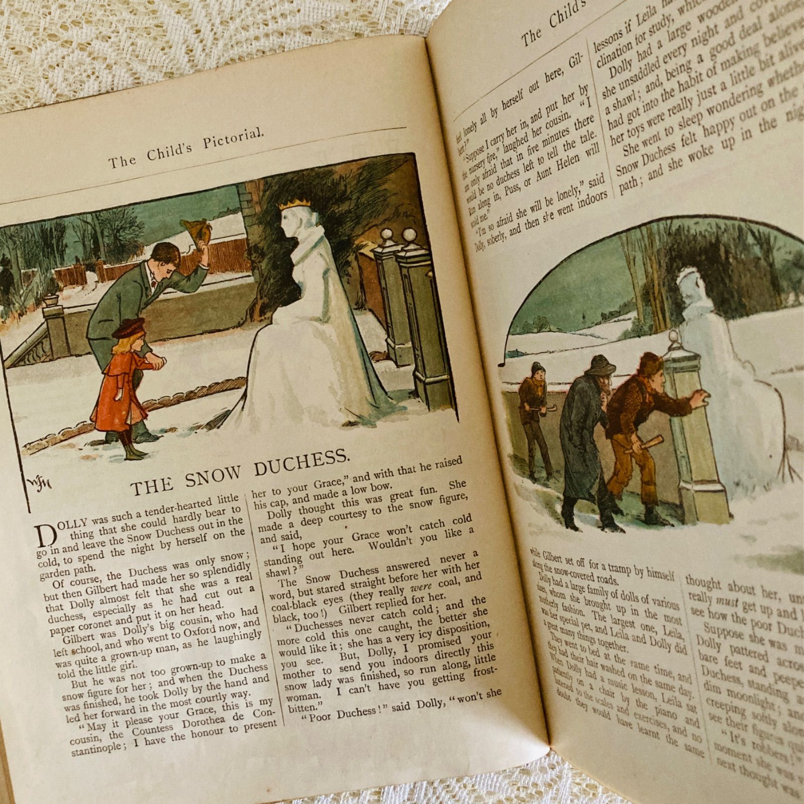 アンティーク児童書 The Child's Pictorial 1891年 英国・ヴィクトリア