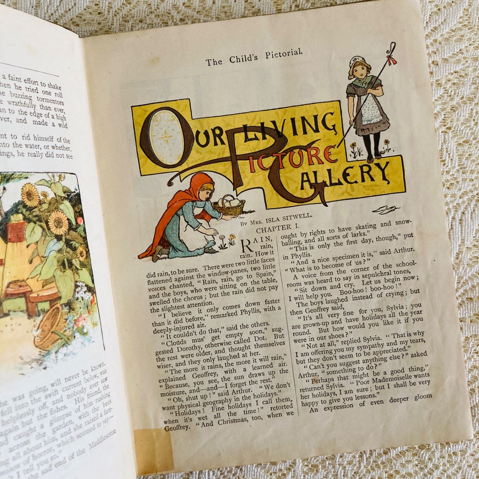 アンティーク児童書 The Child's Pictorial 1891年 英国・ヴィクトリア
