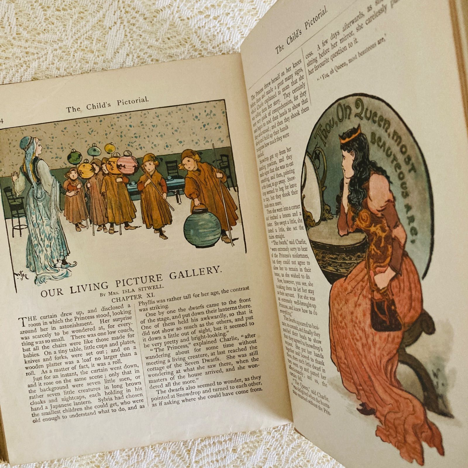アンティーク児童書 The Child's Pictorial 1891年 英国・ヴィクトリア