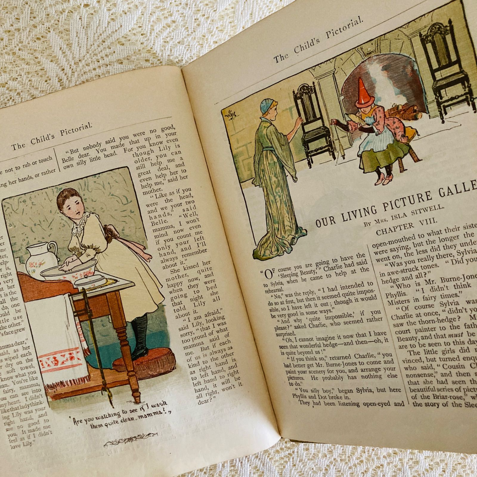 アンティーク児童書 The Child's Pictorial 1891年 英国・ヴィクトリア