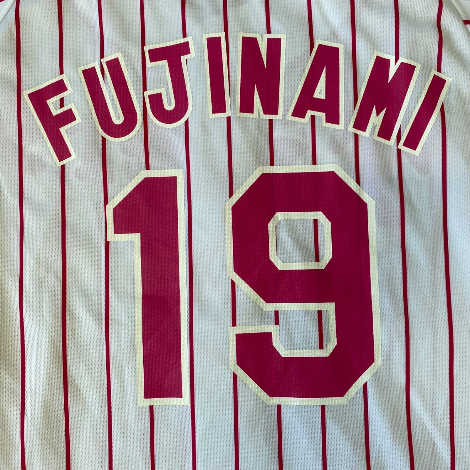 藤浪晋太郎　ジャージナンバー　パッチ　カード　背番号　19 Tigers タイガース 阪神タイガース 阪神 藤浪晋太郎 背番号19 ベース