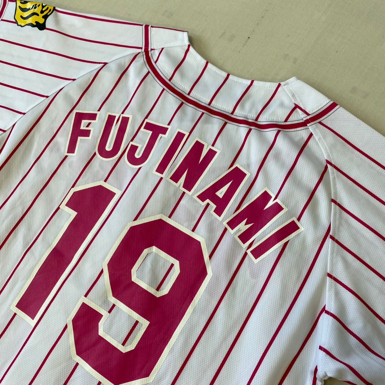 藤浪晋太郎　ジャージナンバー　パッチ　カード　背番号　19 Tigers タイガース 阪神タイガース 阪神 藤浪晋太郎 背番号19 ベース