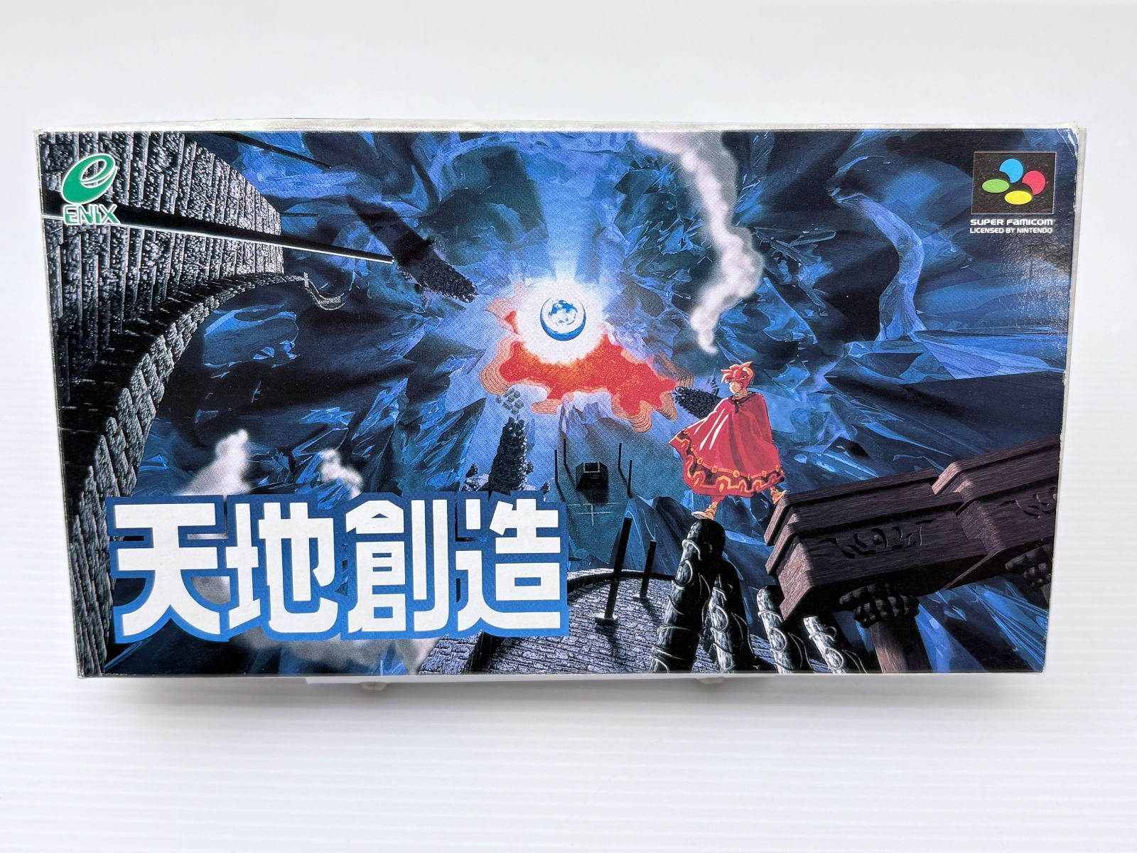 美品【箱 説あり】天地創造 スーパーファミコン
