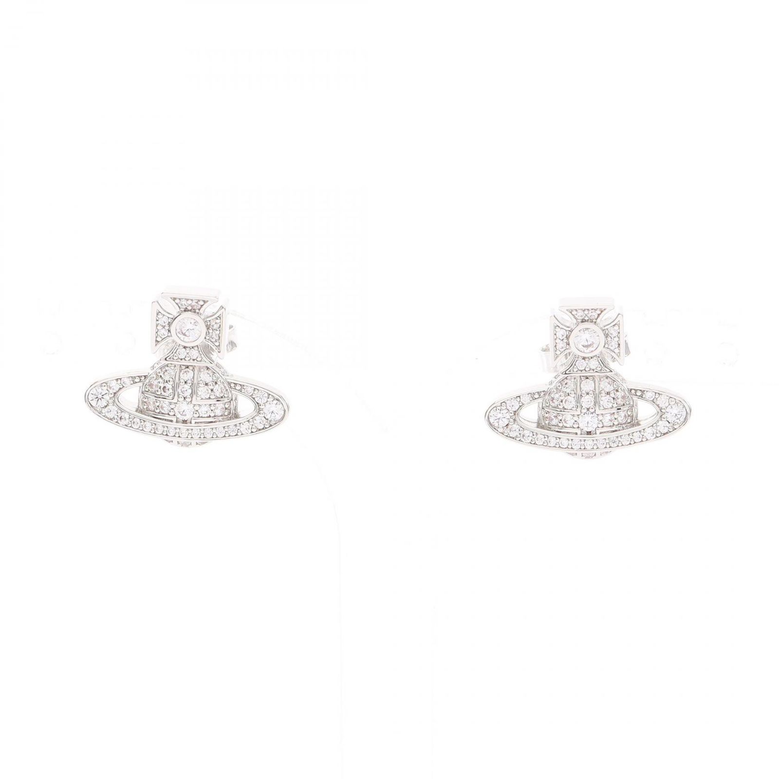 ヴィヴィアンウエストウッド Vivienne Westwood ピアス CARMELA BAS RELIEF EARRINGS 6201033AP102 ステンレススチール ピアス レディース 新品