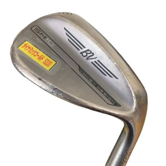 【中古】 タイトリスト VOKEY SPIN MILLED SM10 ニッケル 58°/08°M ウェッジ WG Dynamic Gold (フレックスS) メンズ 男性用 右利き 右用 Dランク ゴルフクラブ