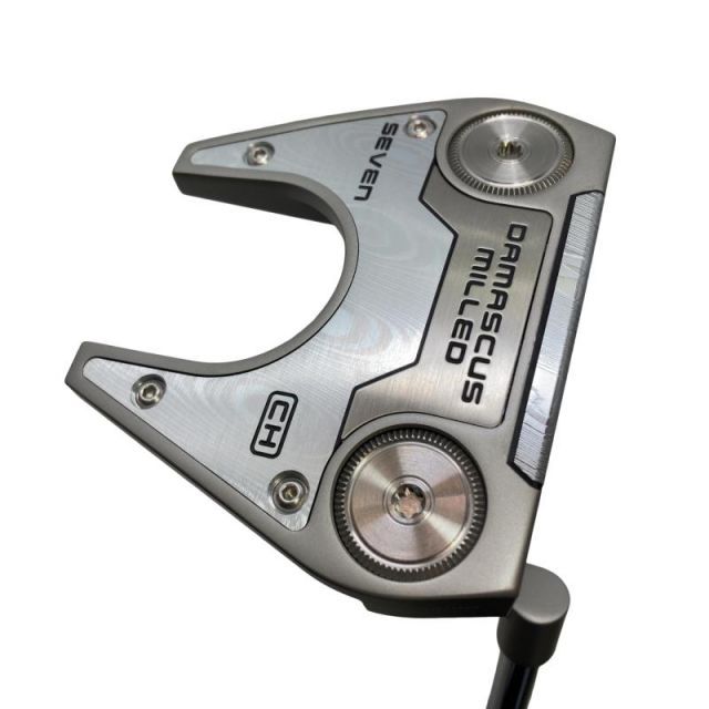 【中古】 オデッセイ DAMASCUS MILLED SEVEN CH 34インチ パター PT STROKE LAB 90 スチール (フレックスその他) メンズ 男性用 右利き 右用 Aランク ゴルフクラブ