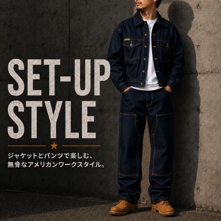 PRISON BLUES プリズンブルース デニムジャケット WESTERN JACKET
