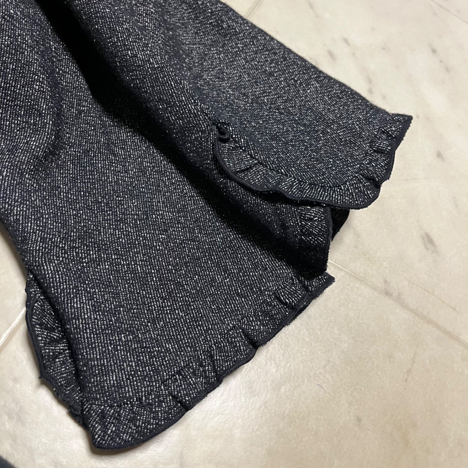 MAGGY TOKYO 銀座マギー ウールシルクセットアップ パンツスーツ