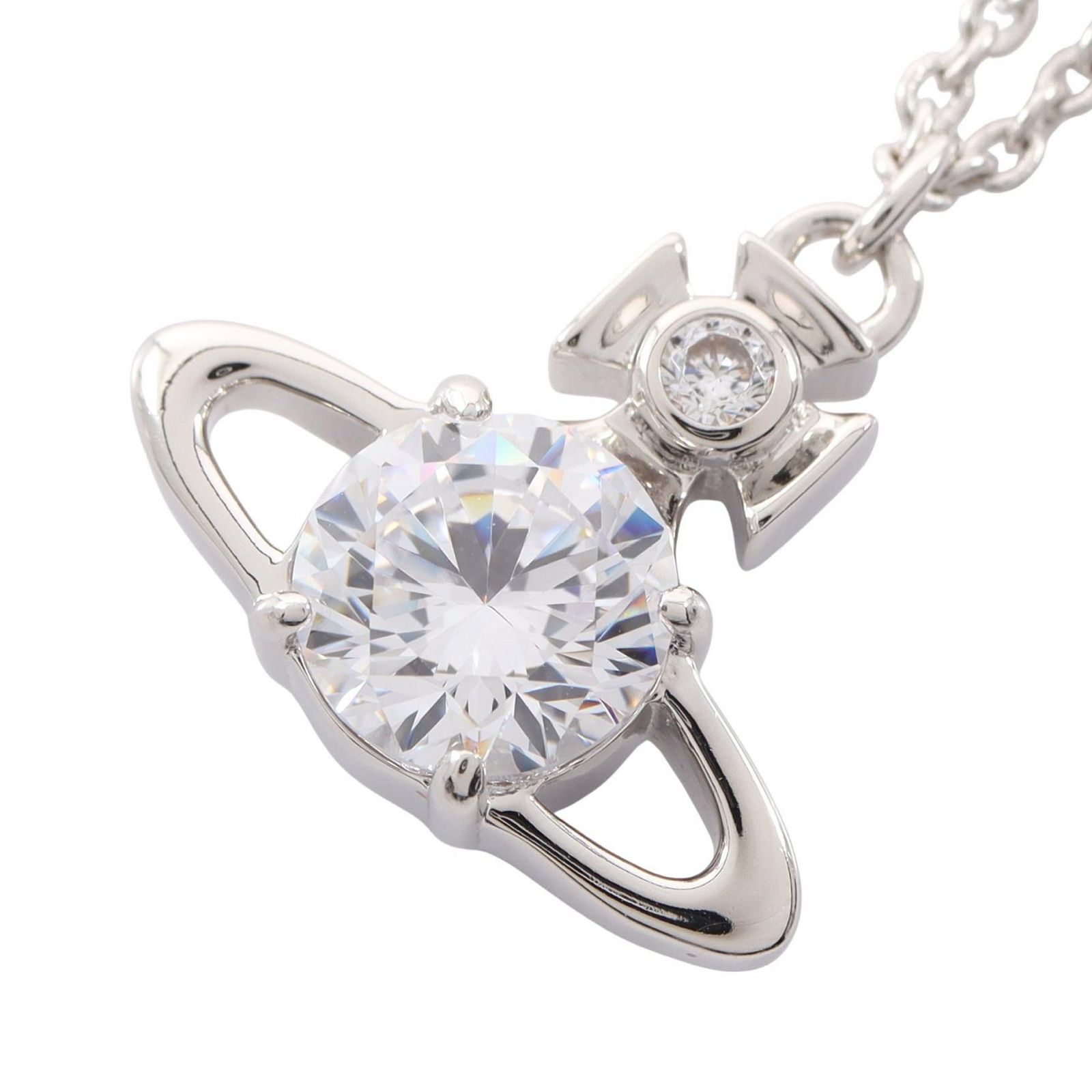 ヴィヴィアンウエストウッド Vivienne Westwood ネックレス REINA LARGE PENDANT 630203GLP102 ステンレススチール ネックレス レディース 新品