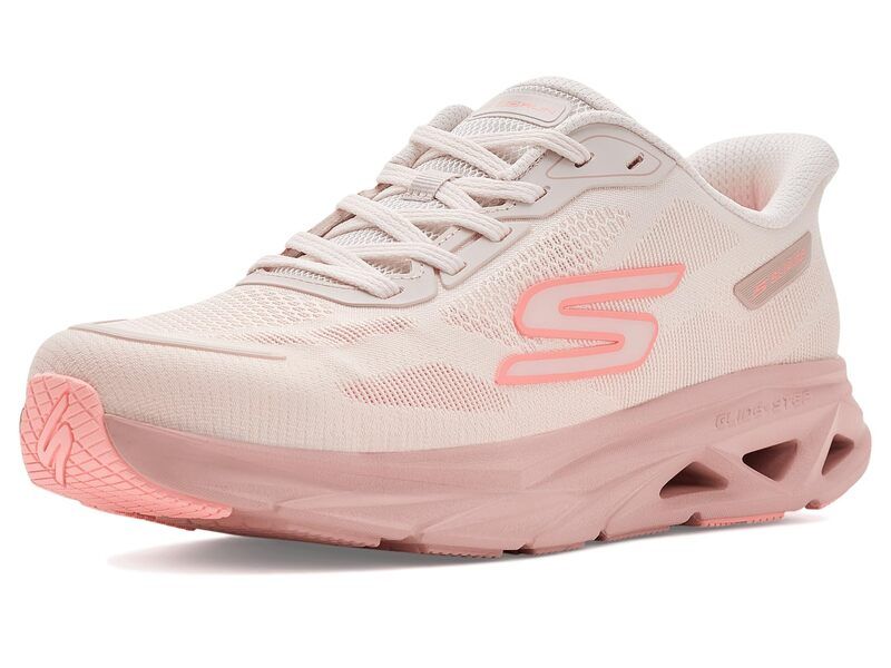 スケッチャーズ レディース シューズ スニーカー Skechers Glide Step Vortex Rapid Edge Slipins Light Pink ピンク