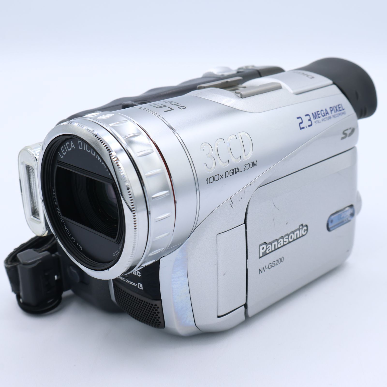 Panasonic パナソニック NV-GS200K-S デジタルビデオカメラ シルバー