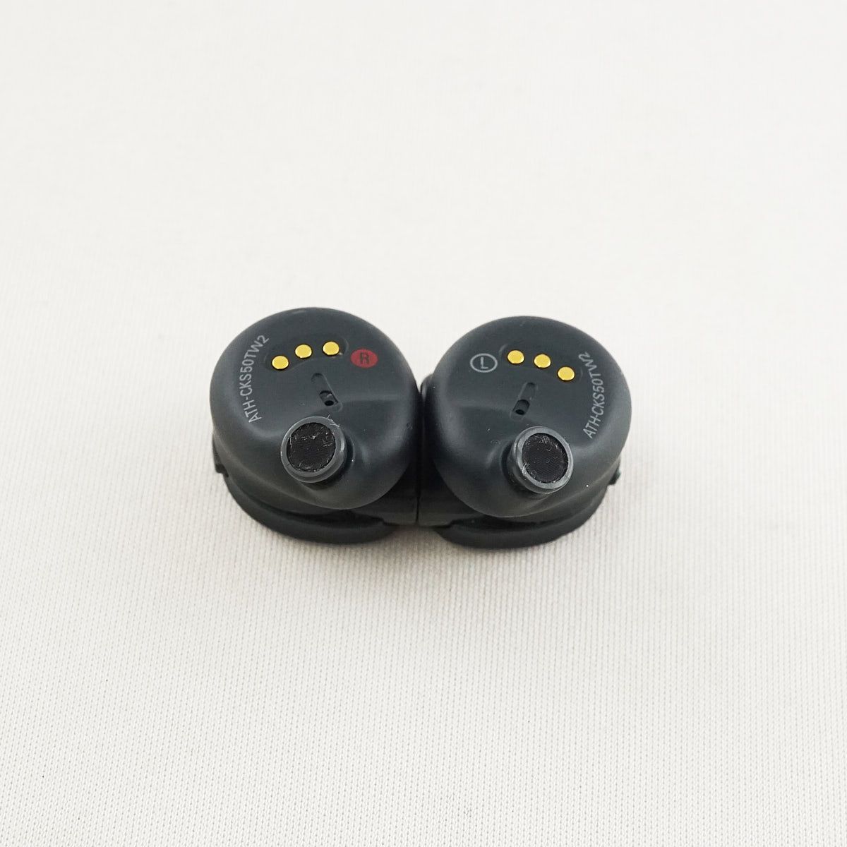 audio-technica ATH-CKS50TW2 完全ワイヤレスイヤホン USED美品 ノイズ 