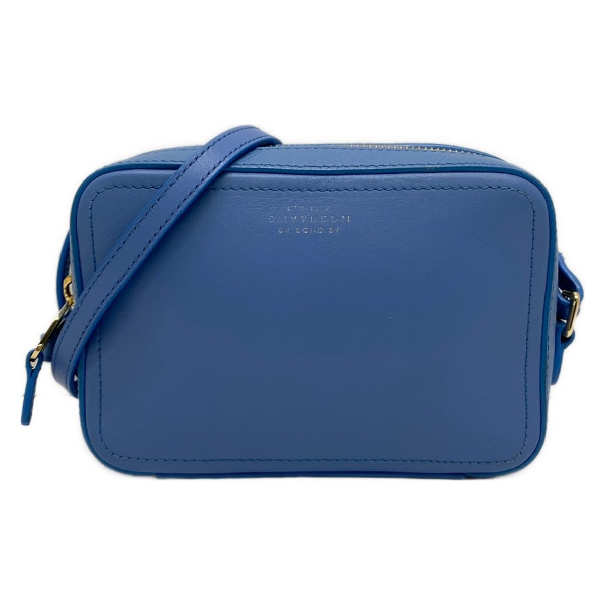 SMYTHSON(スマイソン) ショルダーバッグ - ライトブルー ストラップ 