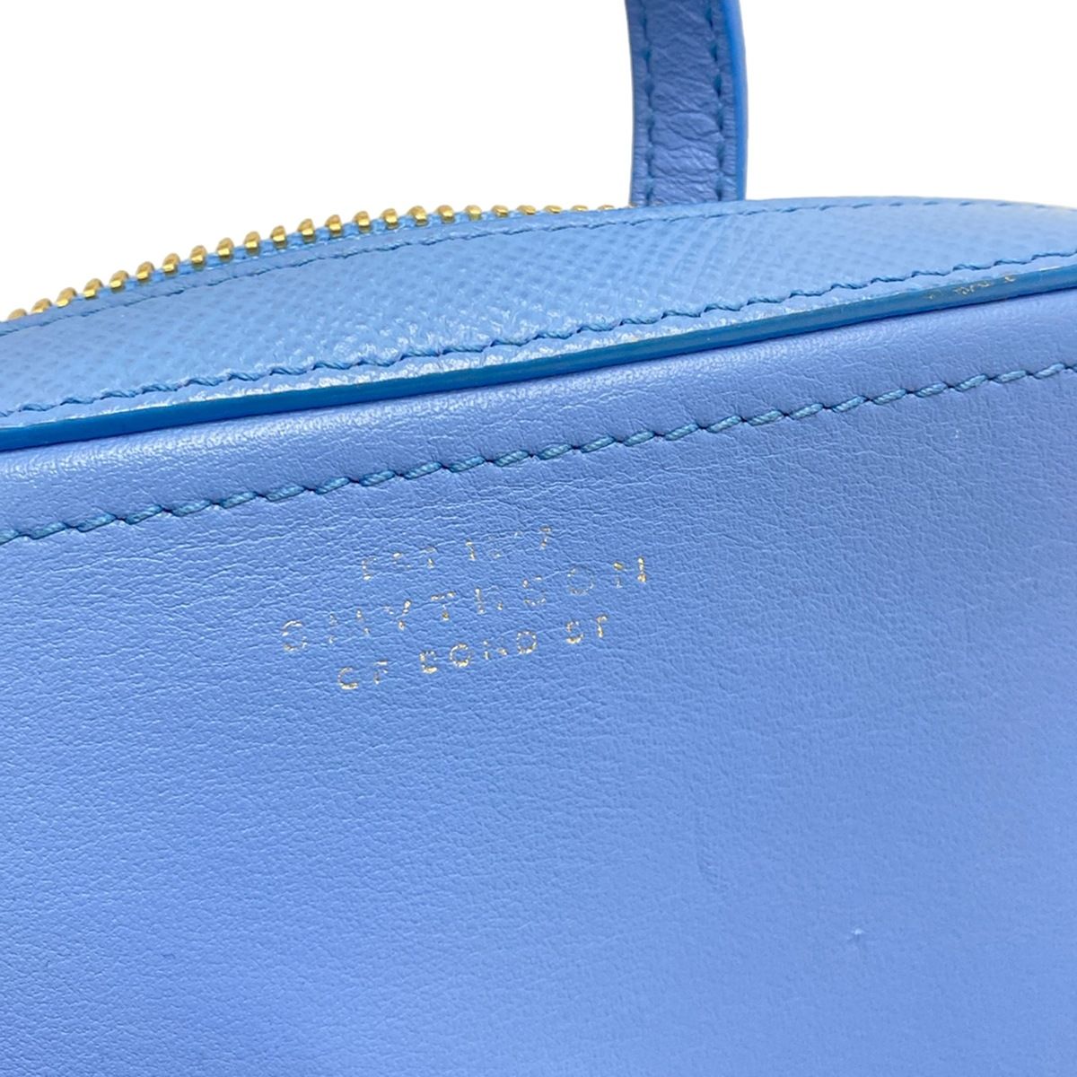 SMYTHSON(スマイソン) ショルダーバッグ - ライトブルー ストラップ 