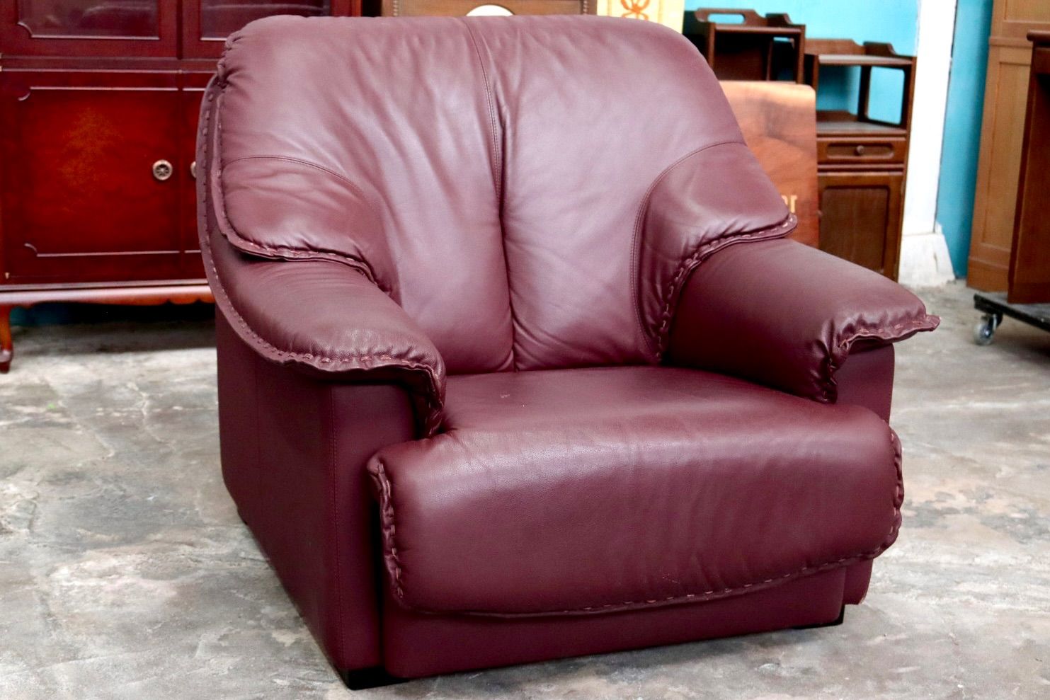 GMJS146A○冨士ファニチア / FUJI FURNITURE 1人掛けソファ シングルソファ 椅子 国産家具 ヴィンテージ 15,620円