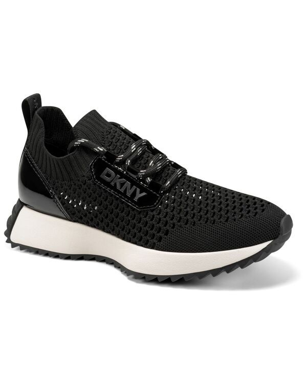 ダナ キャラン ニューヨーク レディース シューズ スニーカー レース DKNY Womens Nantes LaceUp Sneakers Black ブラック