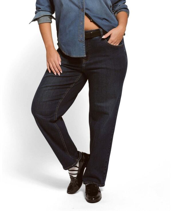 ユニバーサル スタンダード レディース ボトムス デニムパンツ ストレート Universal Standard Womenseine High Rise Straight Leg Jean 29 I
