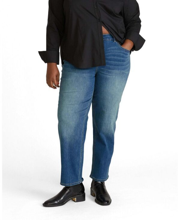ユニバーサル スタンダード レディース ボトムス デニムパンツ ストレート Universal Standard Womenseine High Rise Straight Leg Jean 29 I