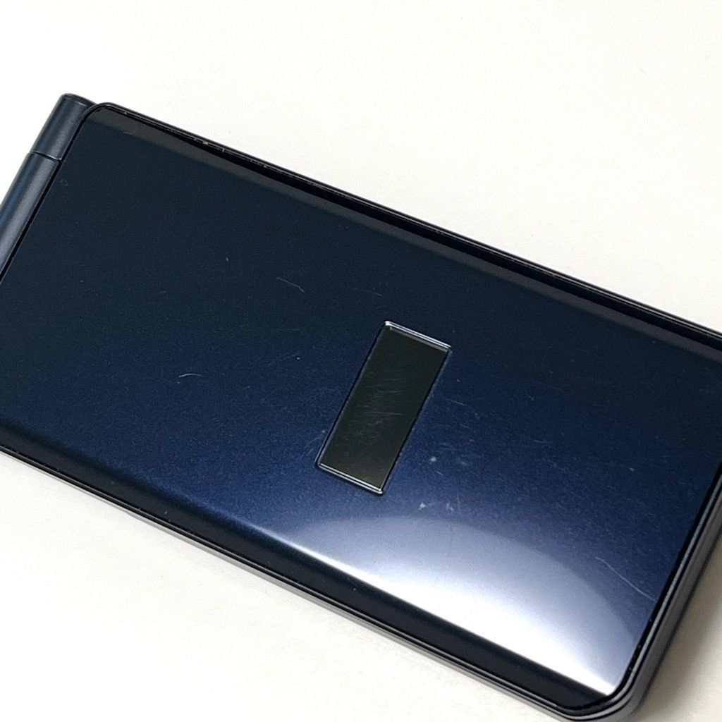 良品 arrows ケータイ F-41C docomo SIM解除済 ネイビー - メルカリ