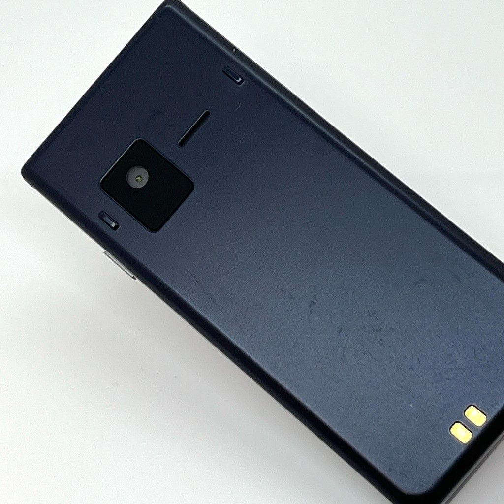 良品 arrows ケータイ F-41C docomo SIM解除済 ネイビー - メルカリ